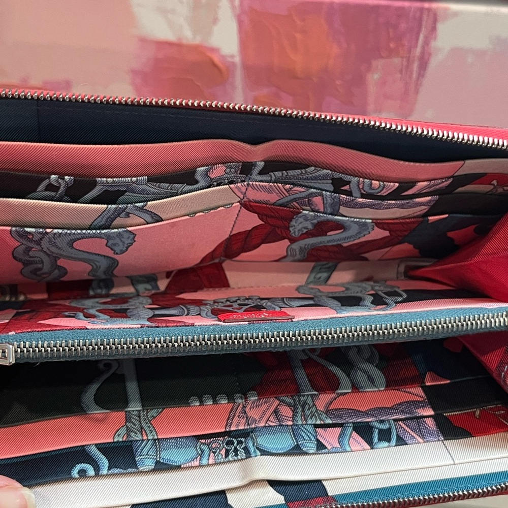 HERMES Silk’In Long Wallet - Picture 6 of 7